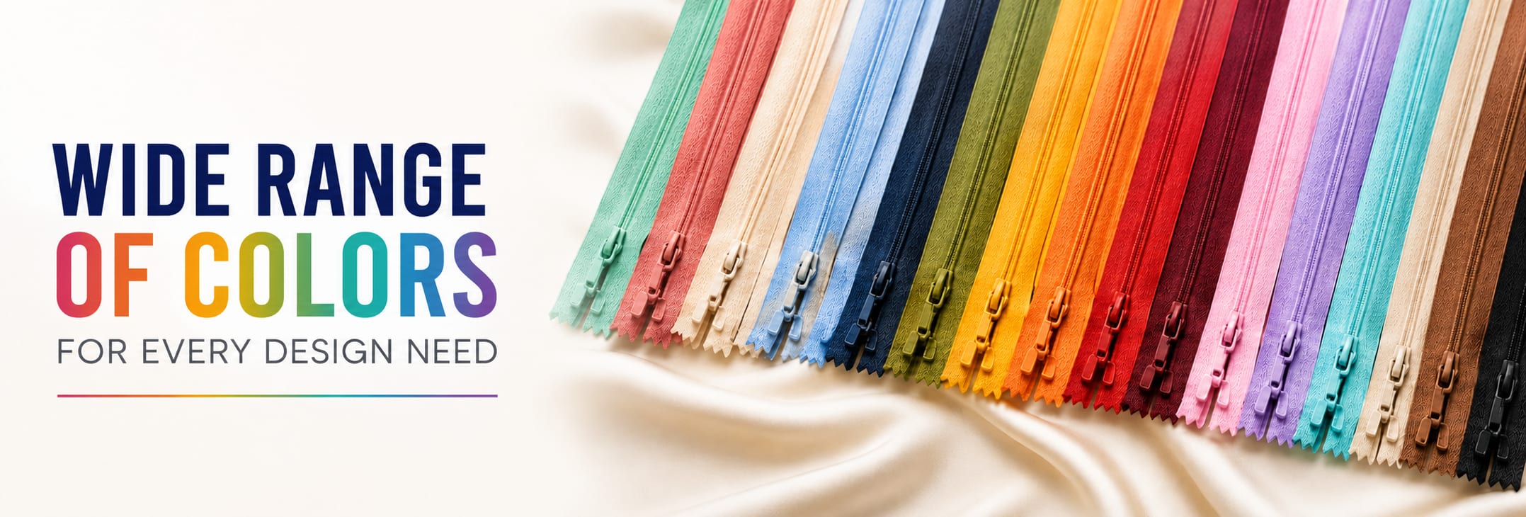 YKK — Wide range of colors for every design need